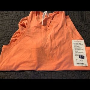 NWT Lululemon All tied up tank